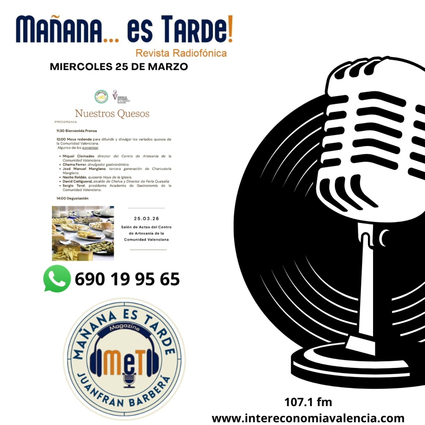 MAÑANA ES TARDE!!! MET 25 DE MARZO DE 2026 ESPECIAL NUESTROS QUESOS episode artwork