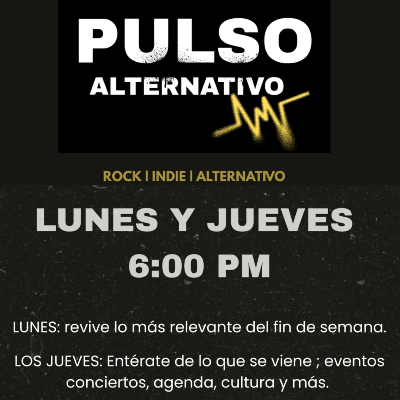 Pulso Alternativo S2E21 | Reseña del fin 2 al 5 de abril. episode artwork