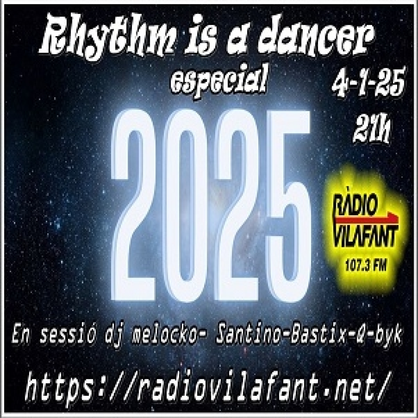 rhythm is a dancer 4-1-25 sesión de dj melocko- Santino-Bastix-Q-byk episode artwork