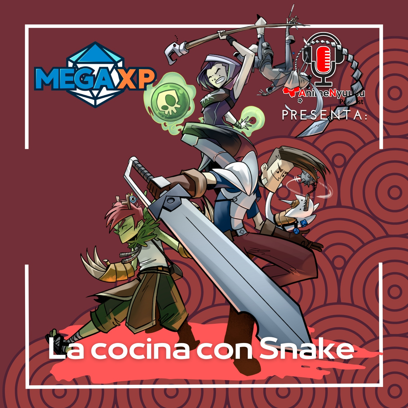 MEGA XP 2025 - La cocina con Snake - Anime Nyuusu Podcasts
