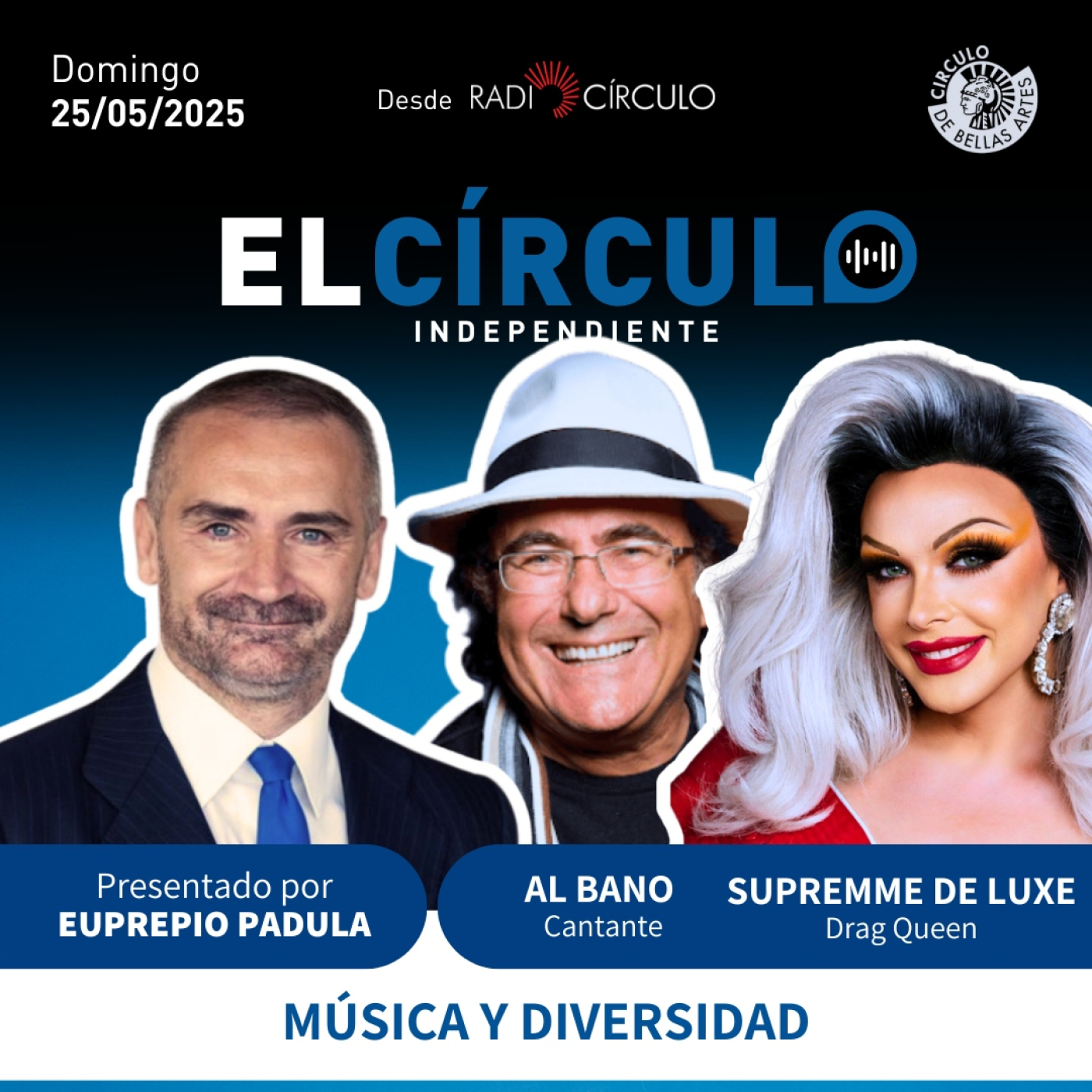 Programa 88: Al Bano (Cantante) y Supremme de Luxe (Drag Queen) episode artwork