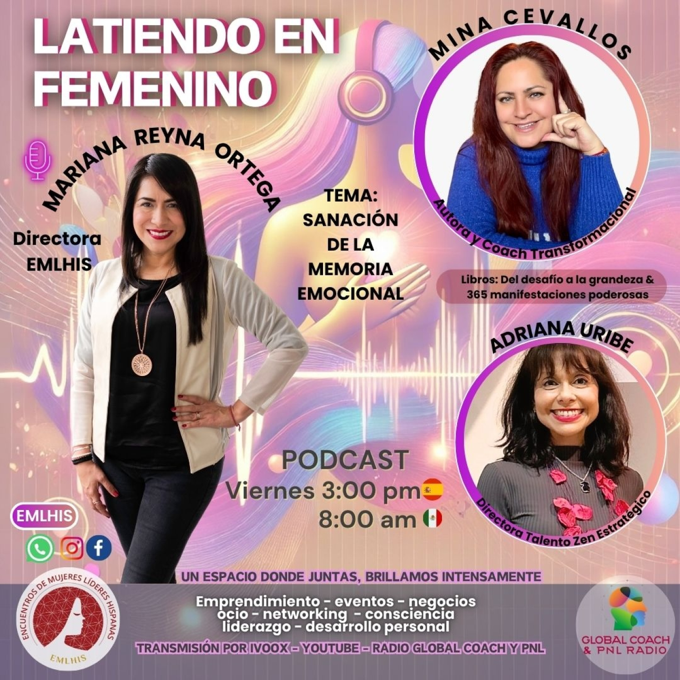 Mina Cevallos, autora y coach transformacional episode artwork