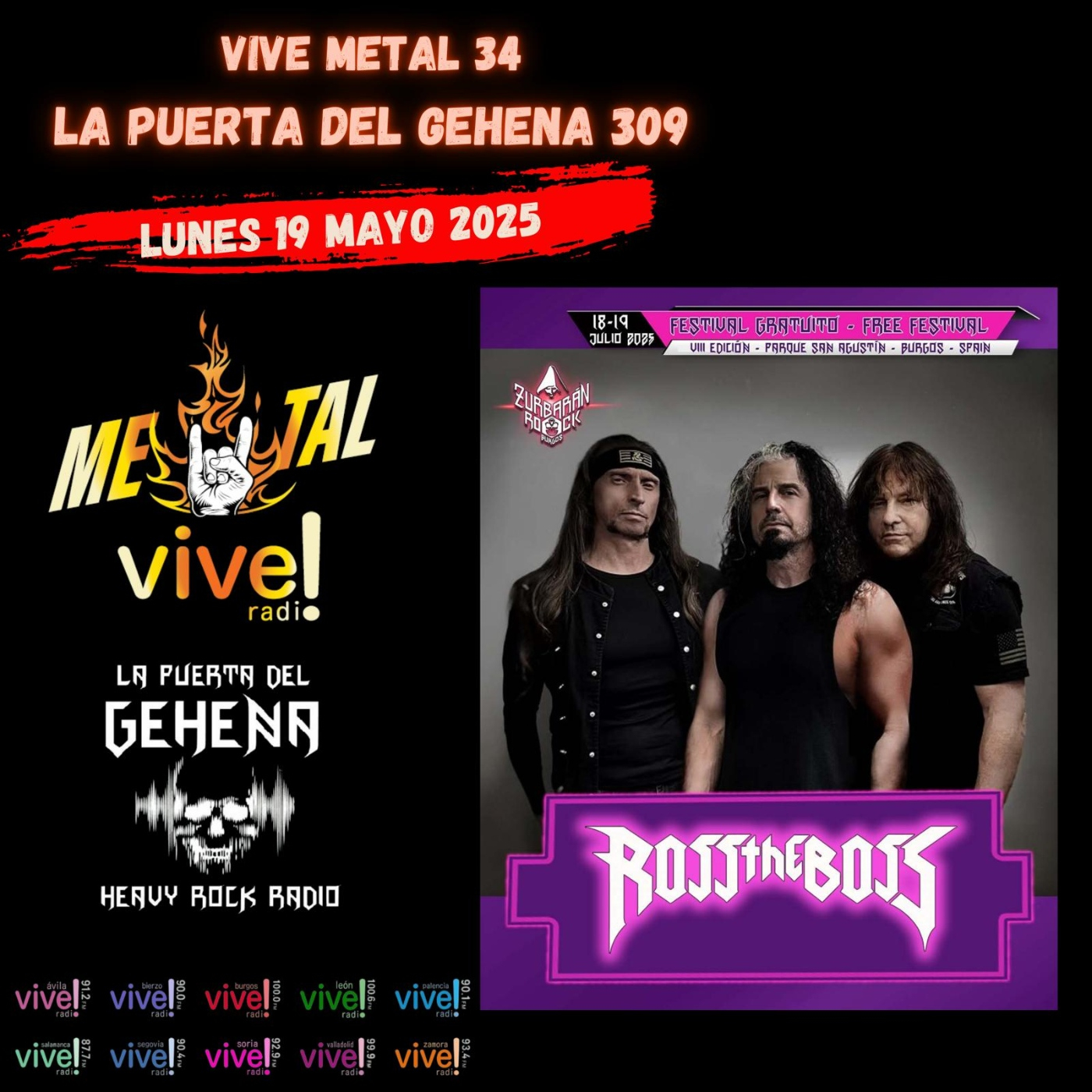 VIVE METAL Y LA PUERTA DEL GEHENA