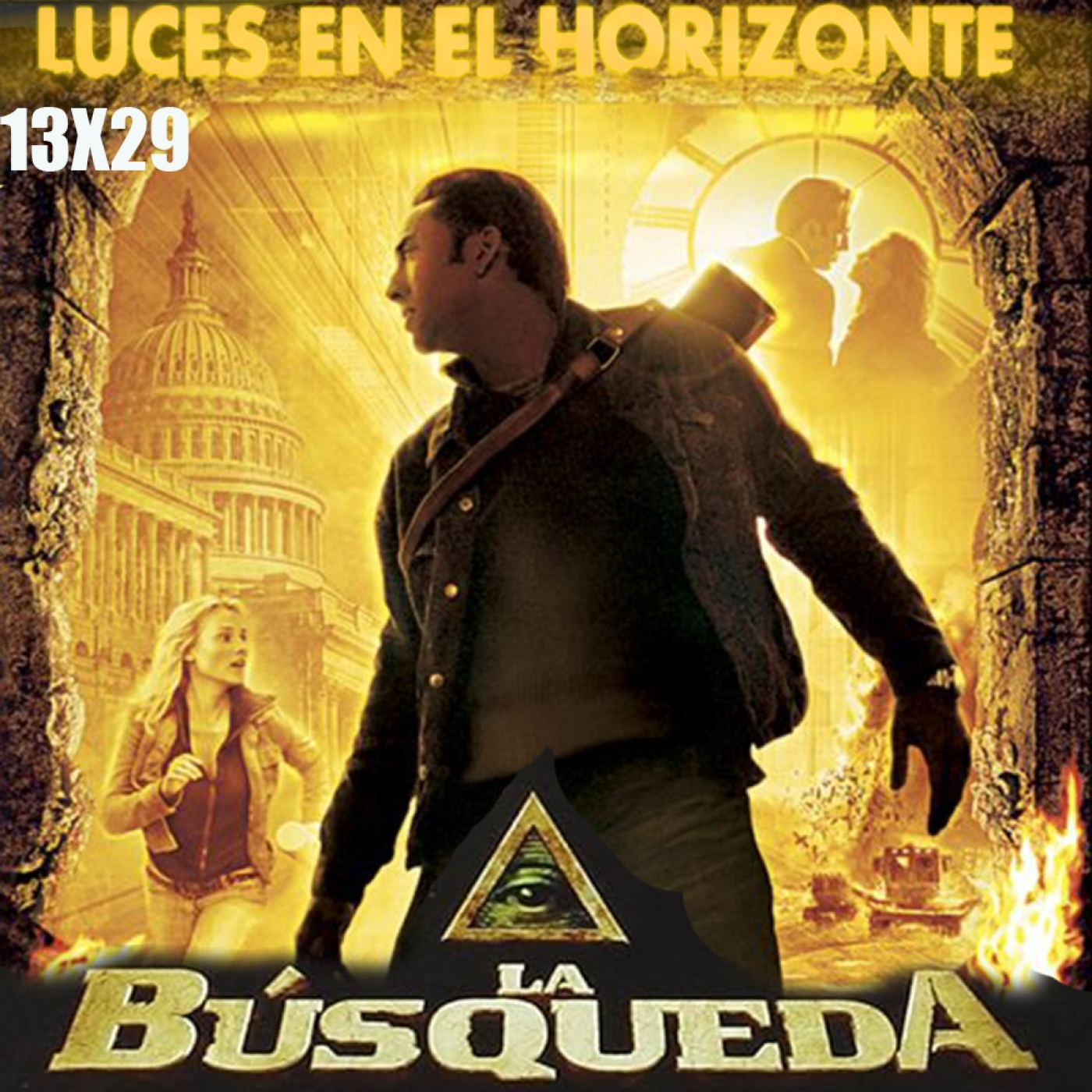 La Búsqueda - Luces en el Horizonte 13X29