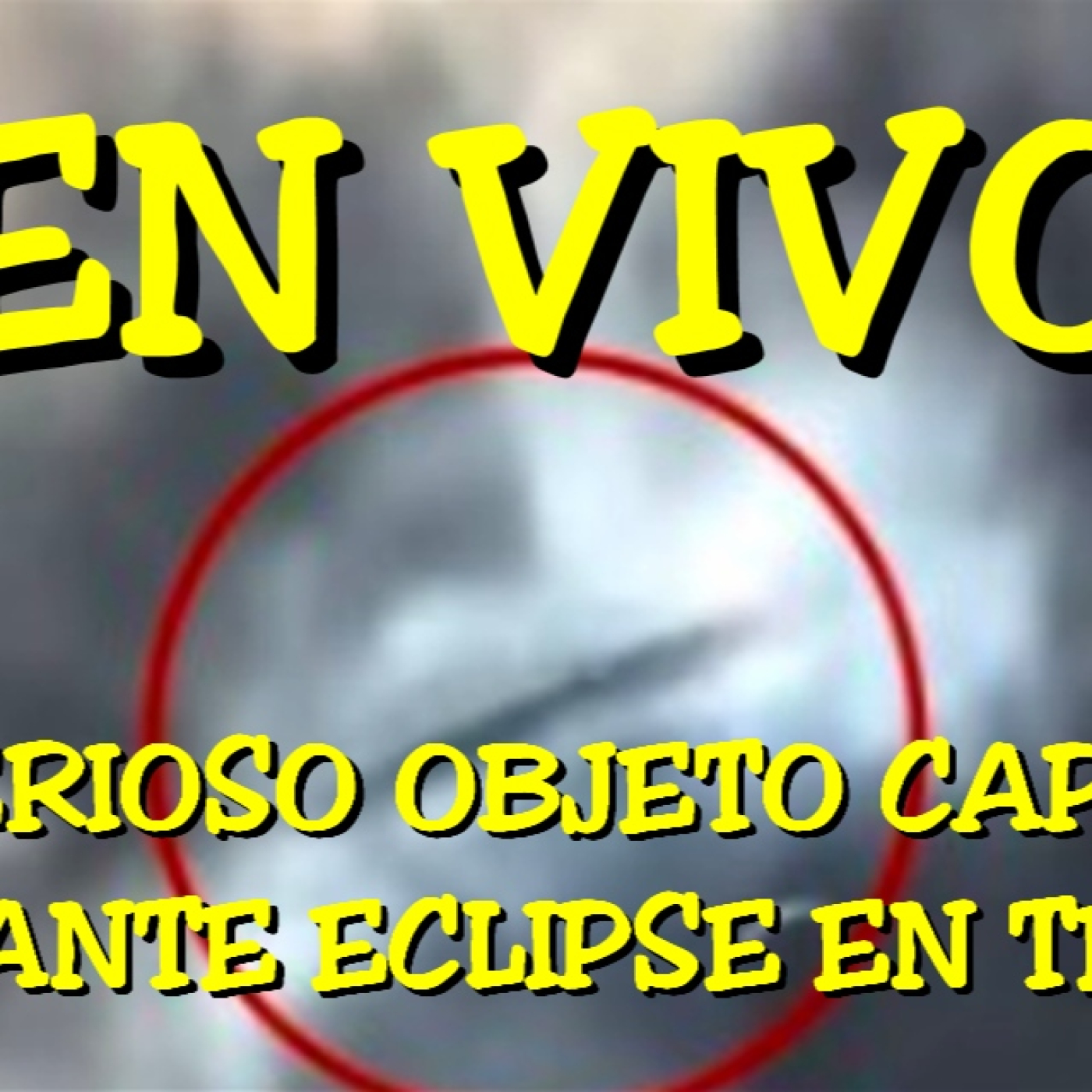 Los desvelados - 2024 - misterioso objeto captado durante eclipse en texas
