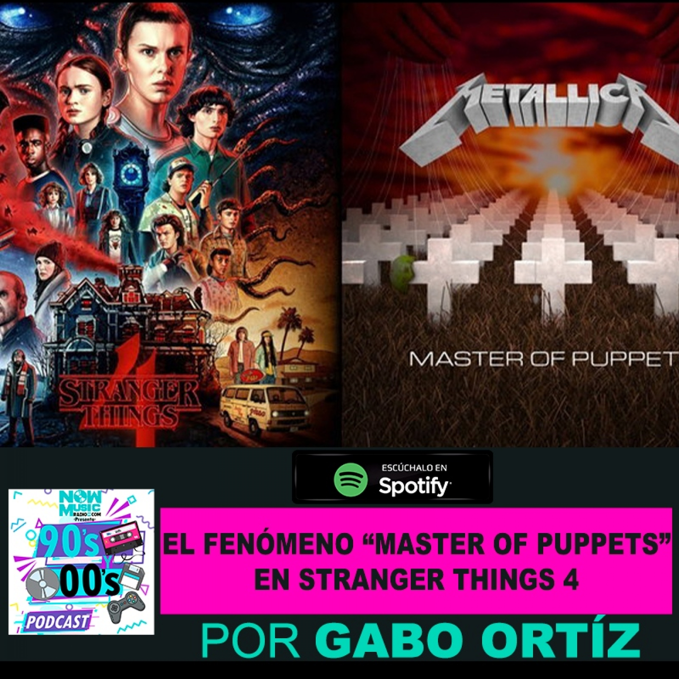 El fenómeno "Master Of Puppets" en Stranger Things 4