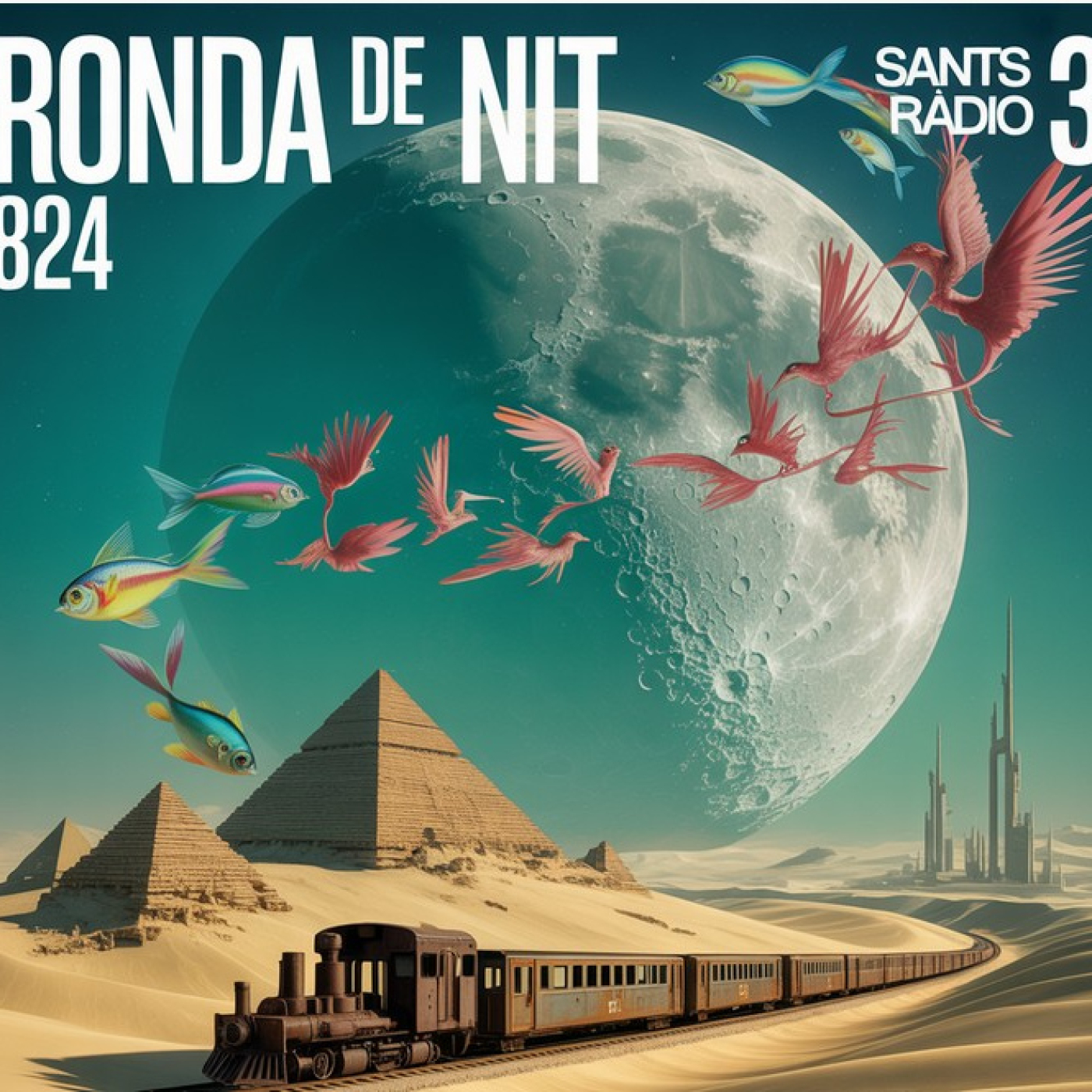 Ronda de Nit a Sants 3 Ràdio (04-07-25) 824 Abysskiss, Tryptique, Alonefold. episode artwork