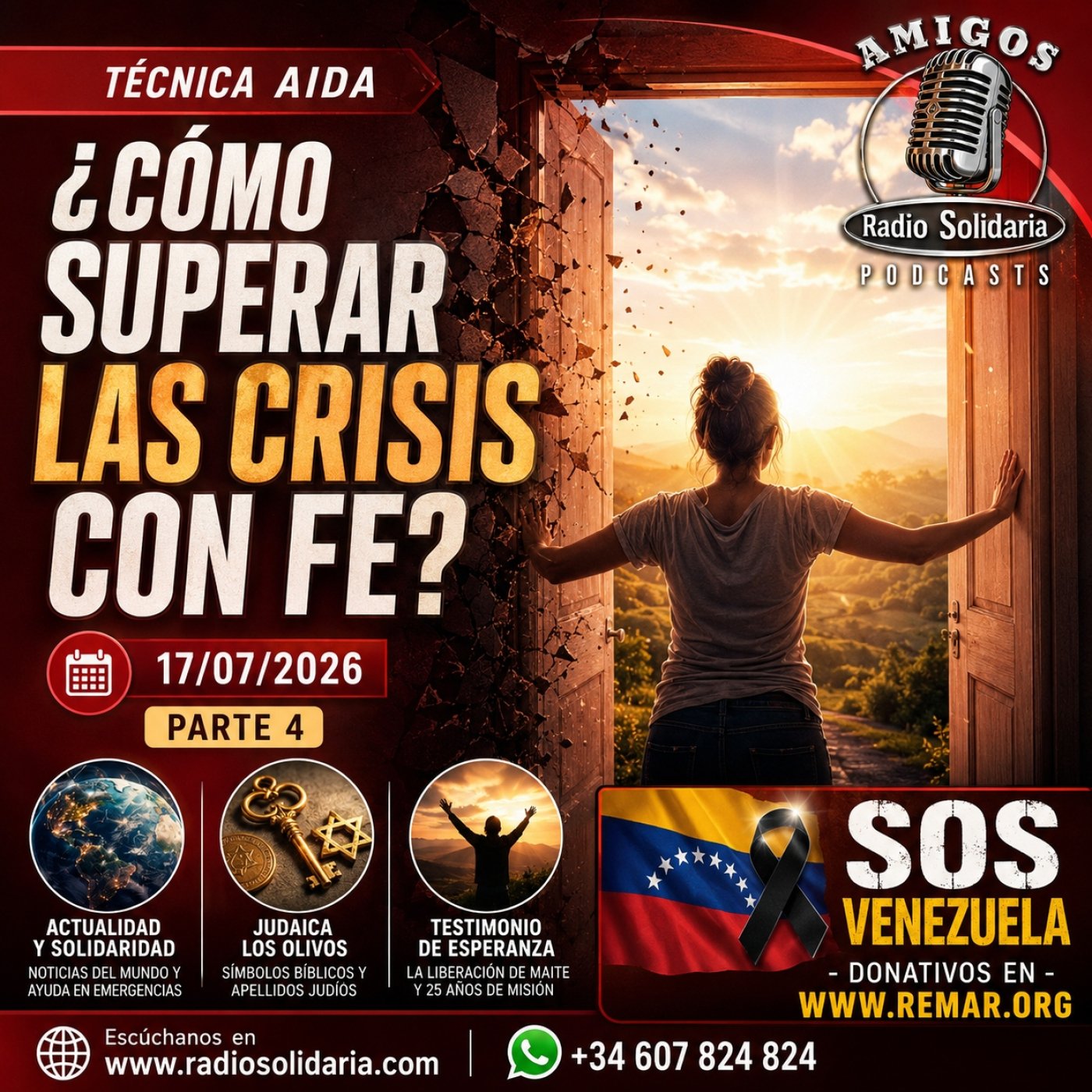¿Cómo superar las crisis con fe? | Amigos 17/07/26 P4