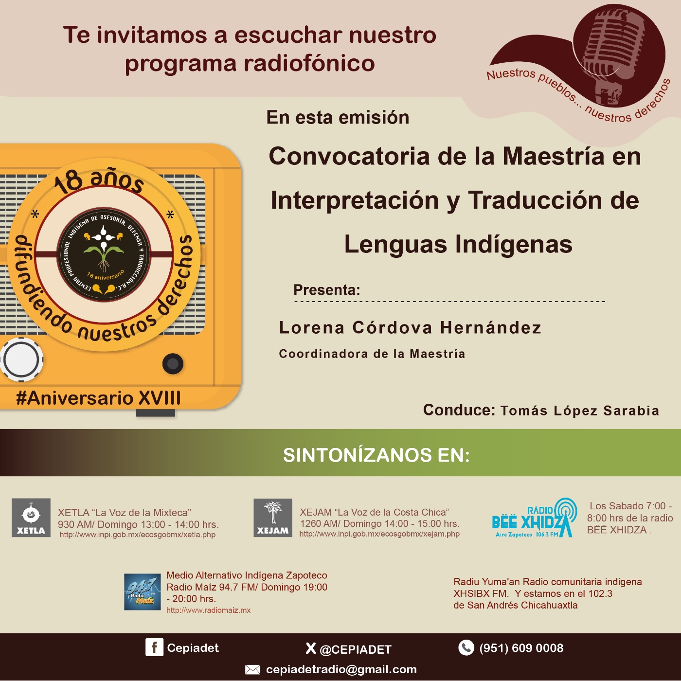 Nuestros Pueblos...Nuestros Derechos