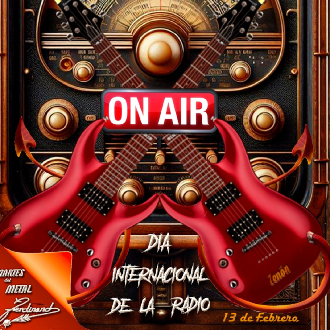 LA HORA DEL ROCK REBEL HEART PACO ZENÓN FERNANDO