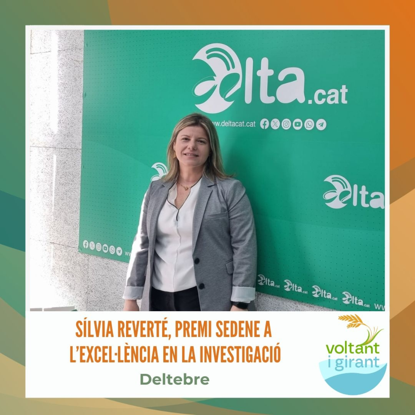 Sílvia Reverté, premi SEDENE a l’excel·lència en la investigació episode artwork
