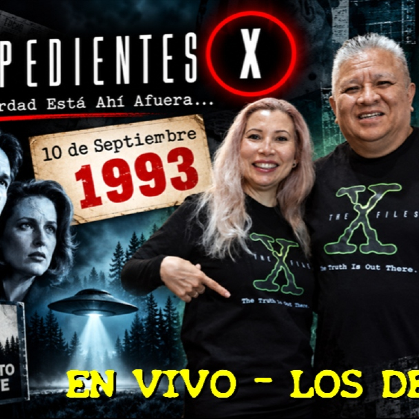 LOS DESVELADOS - EL DIA DEL ESTRENO DE X-FILES episode artwork