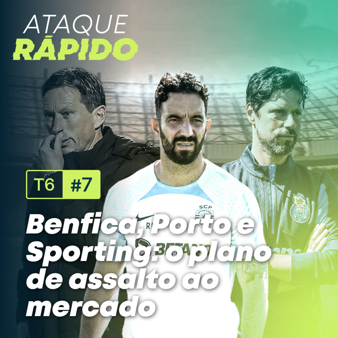 T6, Ep.3 - Sporting, Benfica e Porto: o plano de assalto ao mercado