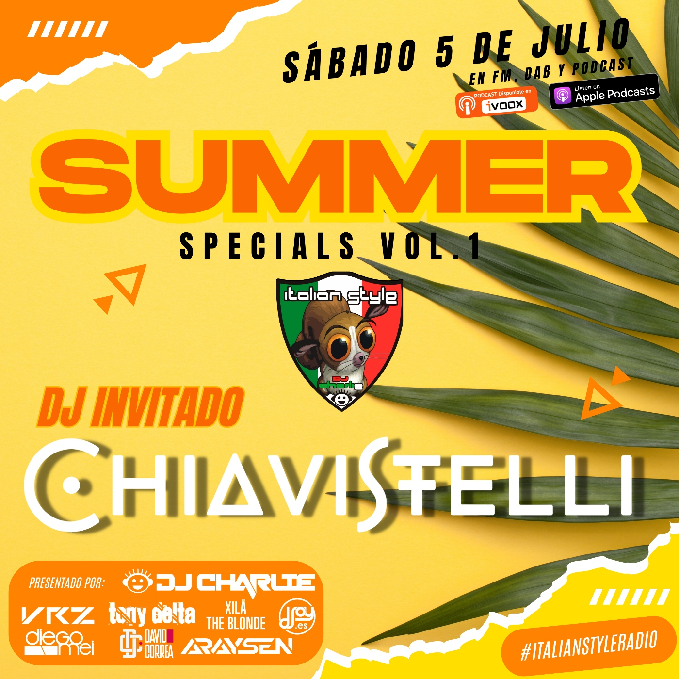 ITALIAN STYLE radio show 993 05-07-2025 episode artwork