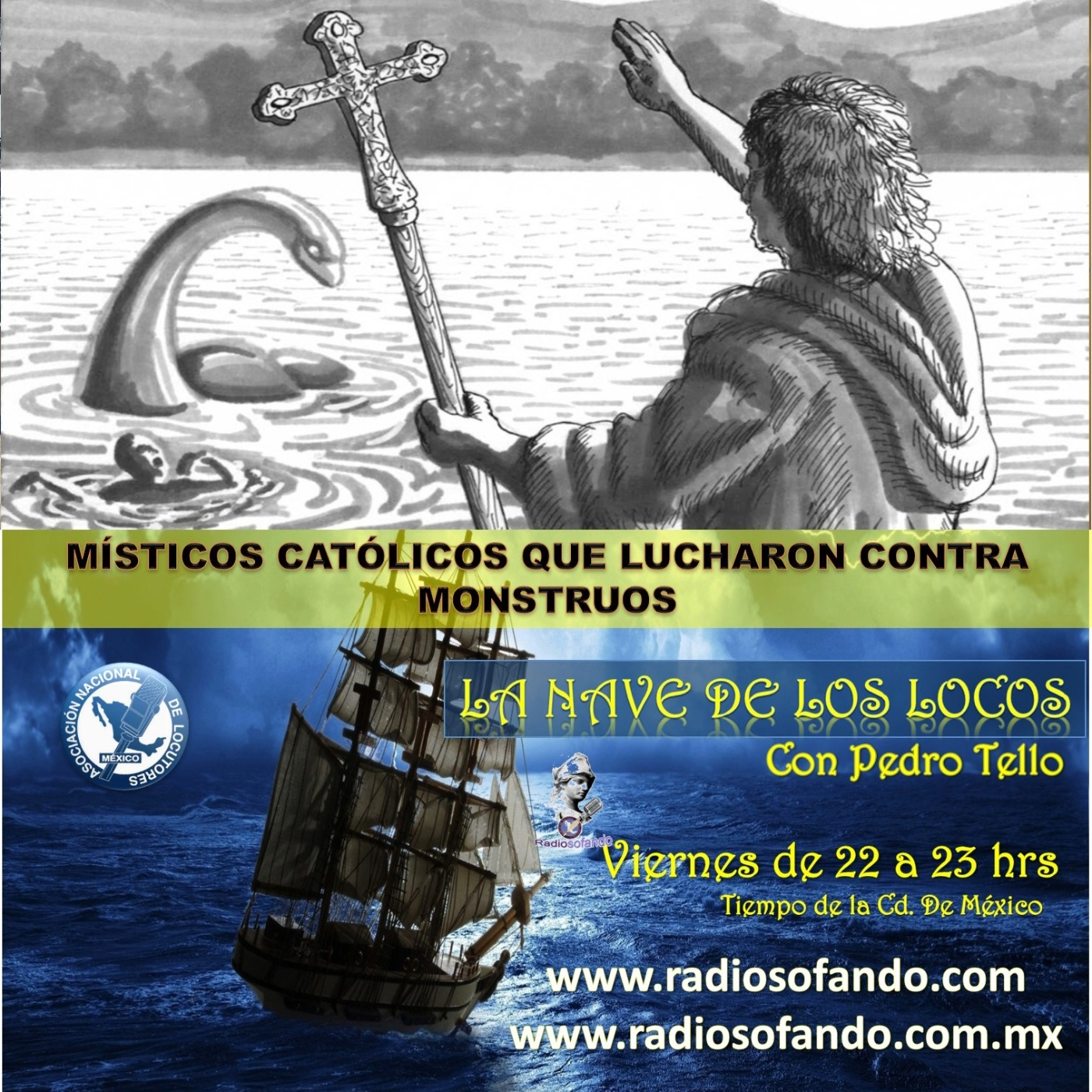 La Nave de los Locos_MÍSTICOS CATÓLICOS QUE LUCHARON CONTRA MONSTRUOS_10-01-25 episode artwork