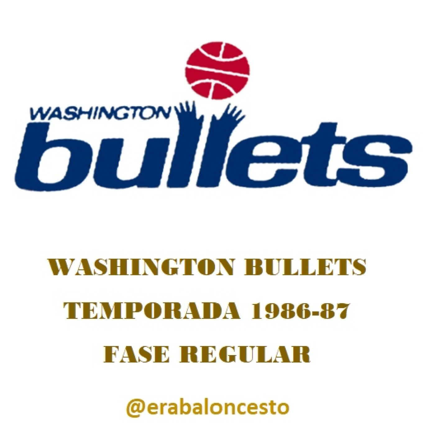 Era baloncesto - NBA 1987 (10) – Washington Bullets