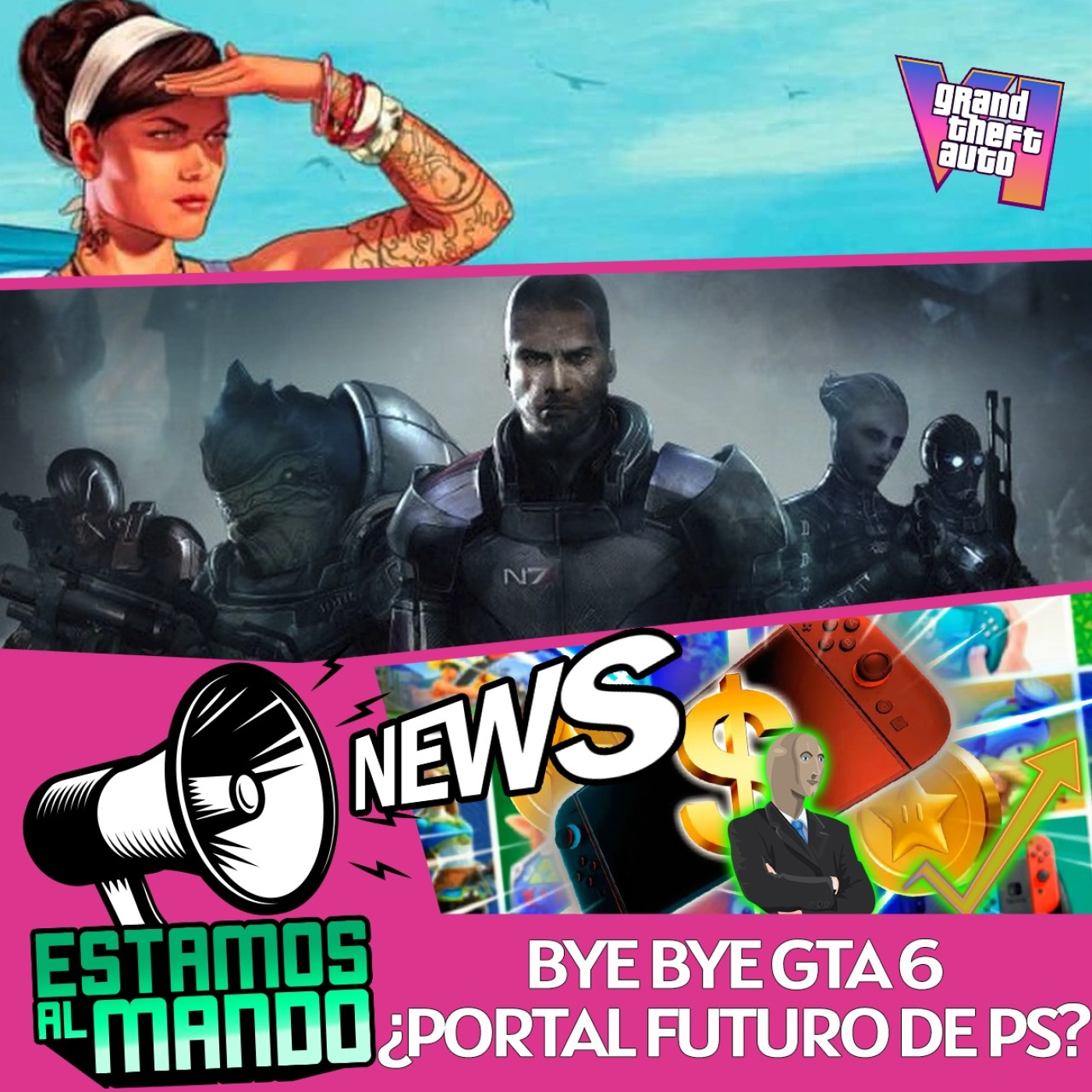 EAM 8-29 -Noticias- GTA6 se retrasa y sufre una polémica, plataforma de Sony en Pc? Vita 2?