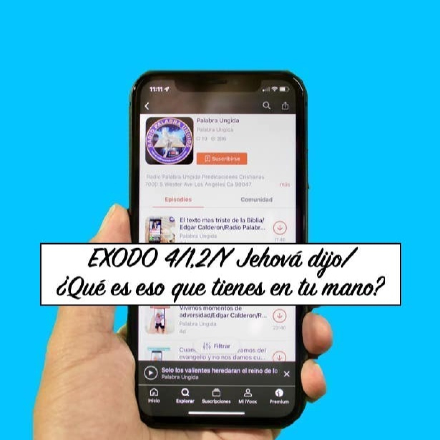 EXODO 4/1,2/Y Jehová dijo/ ¿Qué es eso que tienes en tu mano?/Edgar Calderon episode artwork