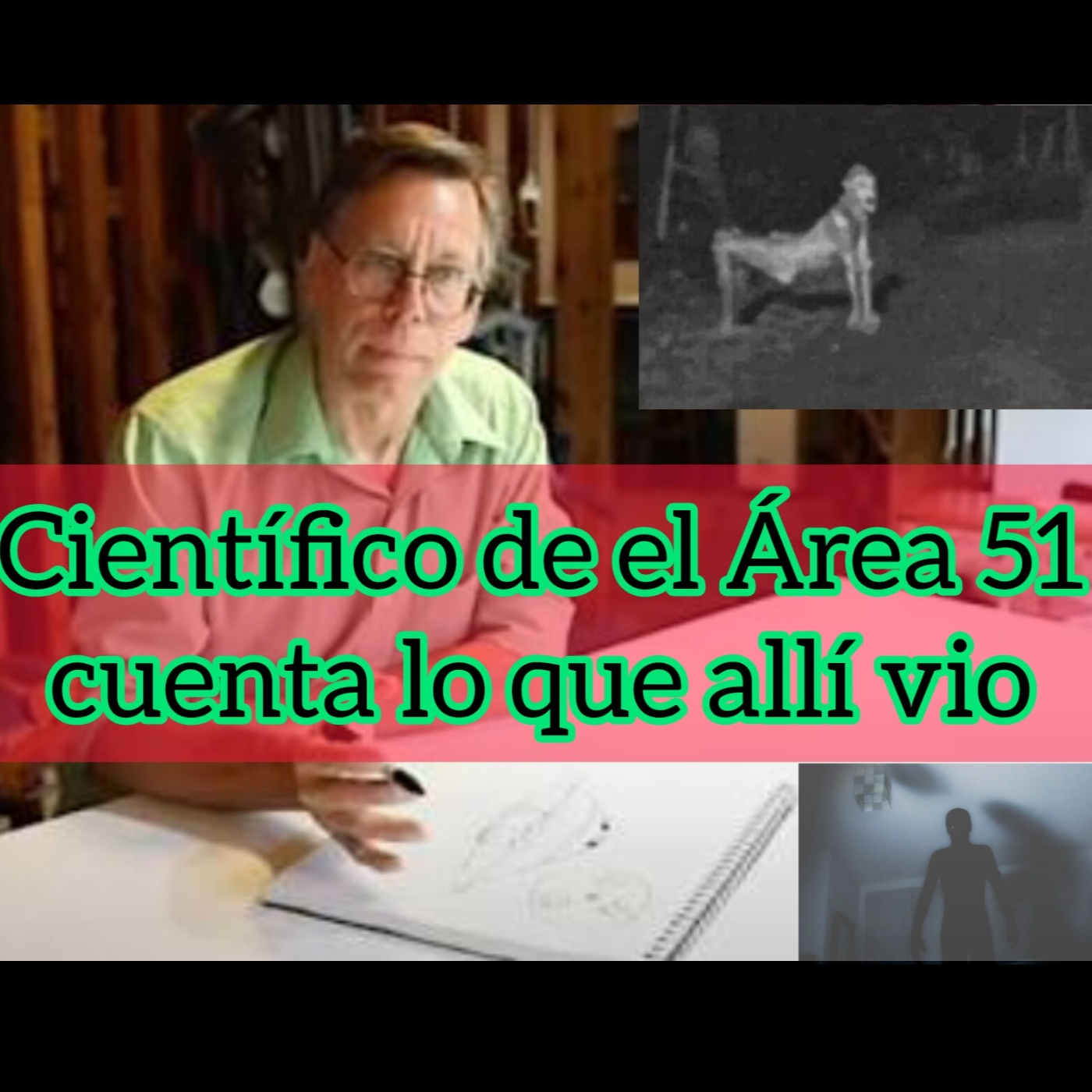 El extrabajador de el Área 51 Bob Lazar, cuenta lo que vio.