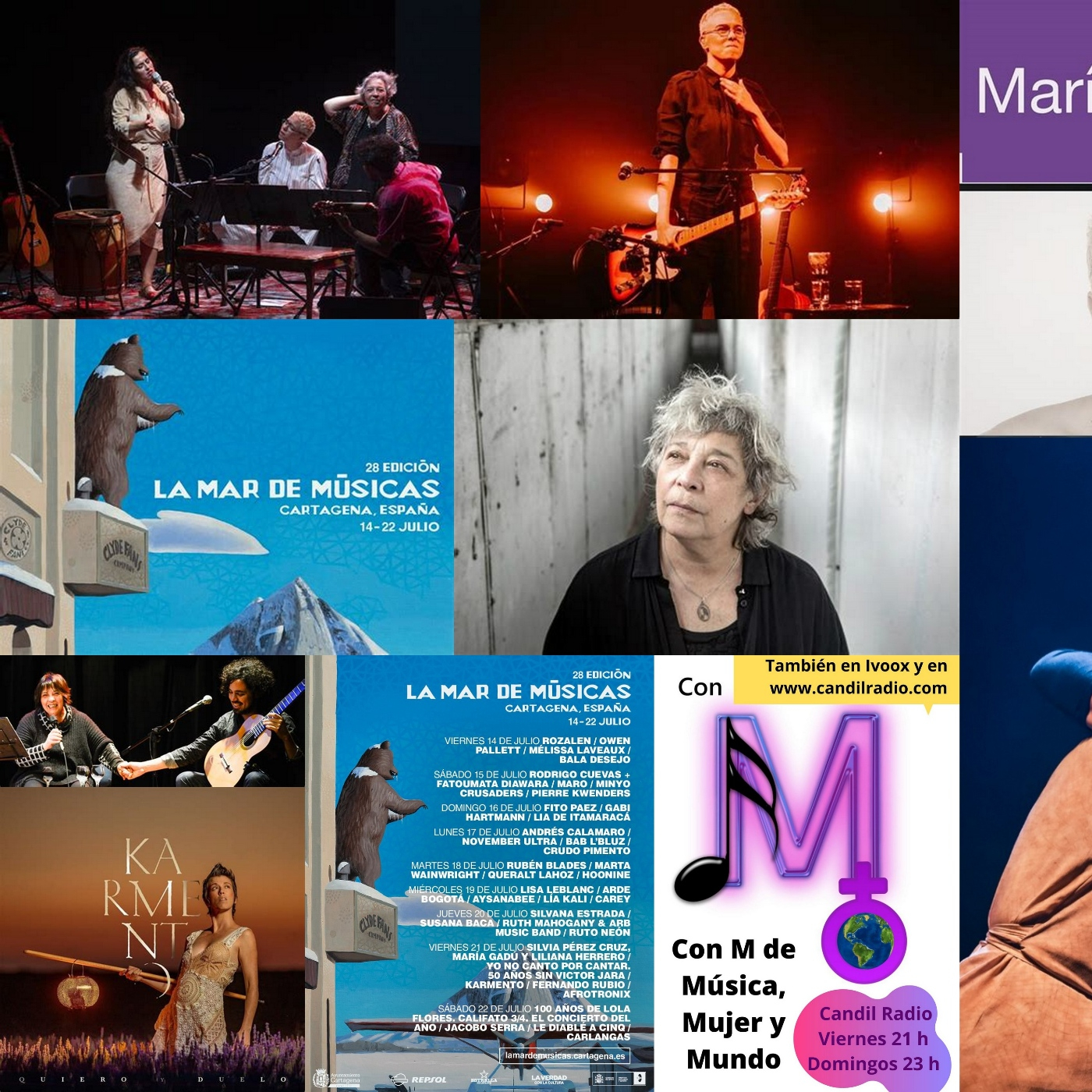 Con M de Música Mujer y Mundo
