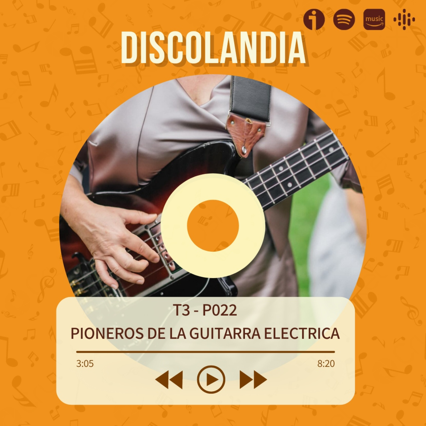 Discolandia: Pioneros De La Guitarra Electrica - T03-P22 episode artwork