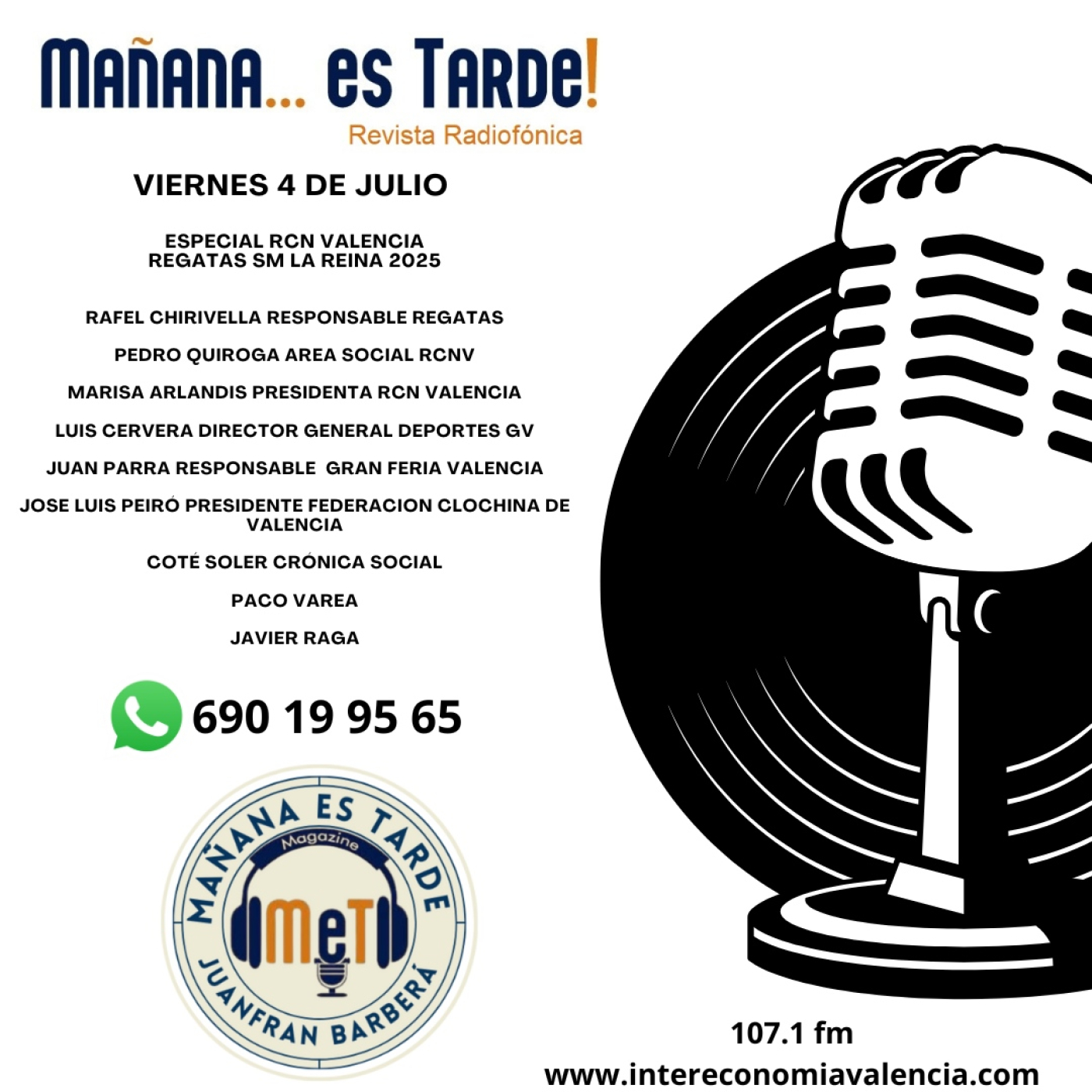 MAÑANA ES TARDE!!! MET