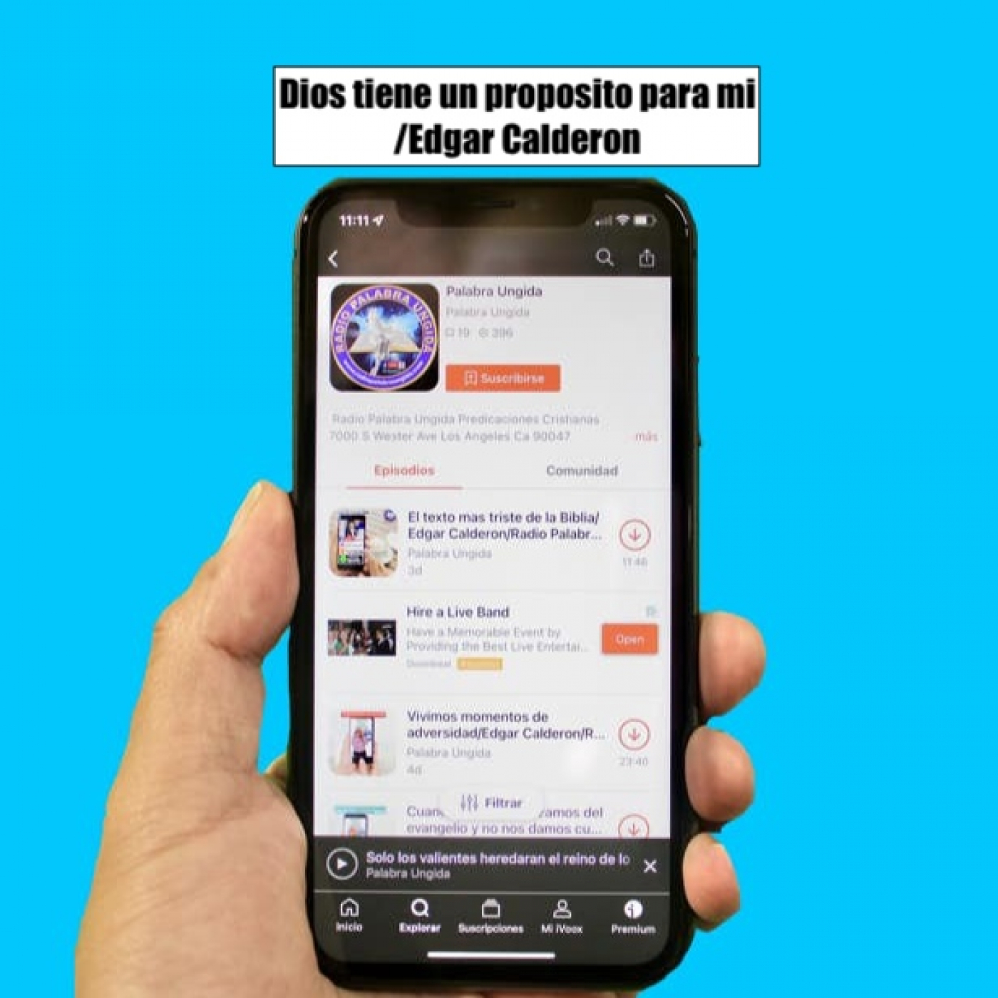 Dios tiene un propósito para mi/Edgar Calderon episode artwork