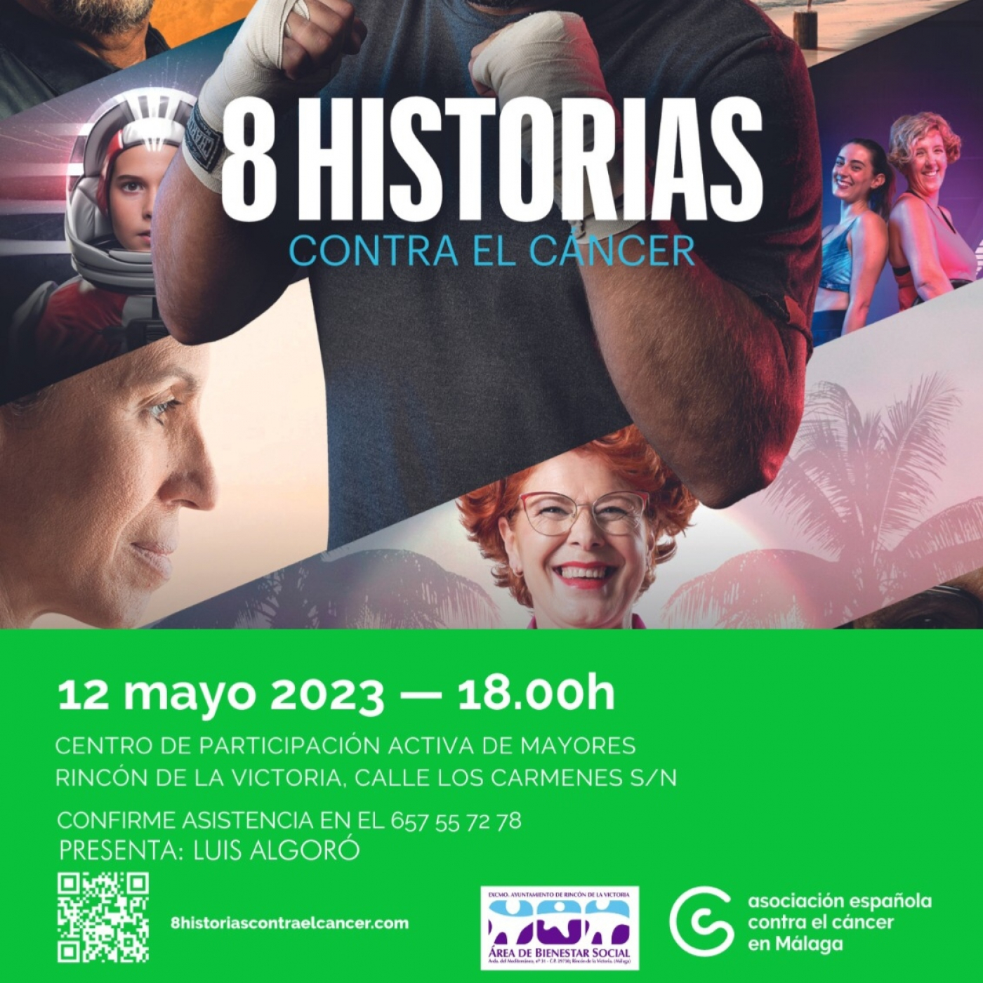 `8 Historias de Cine contra el Cáncer´ el próximo 12 de mayo episode artwork