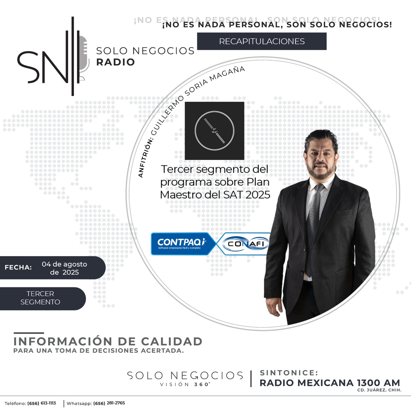 [SNR] Tercer segmento de Solo Negocios Radio del 4 de agosto de 2025 episode artwork