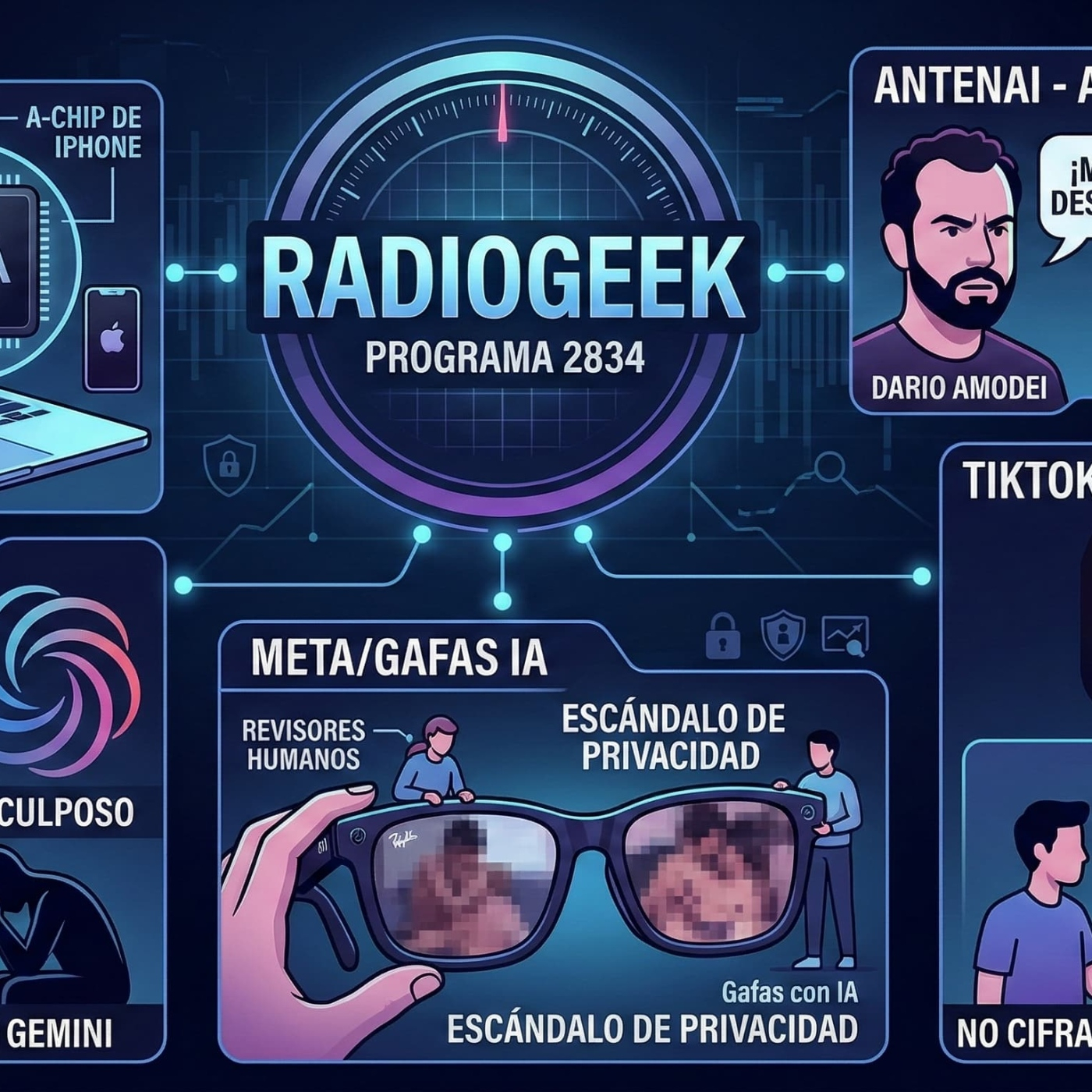 Radiogeek 2834 - El director ejecutivo de Anthropic critica a OpenAI