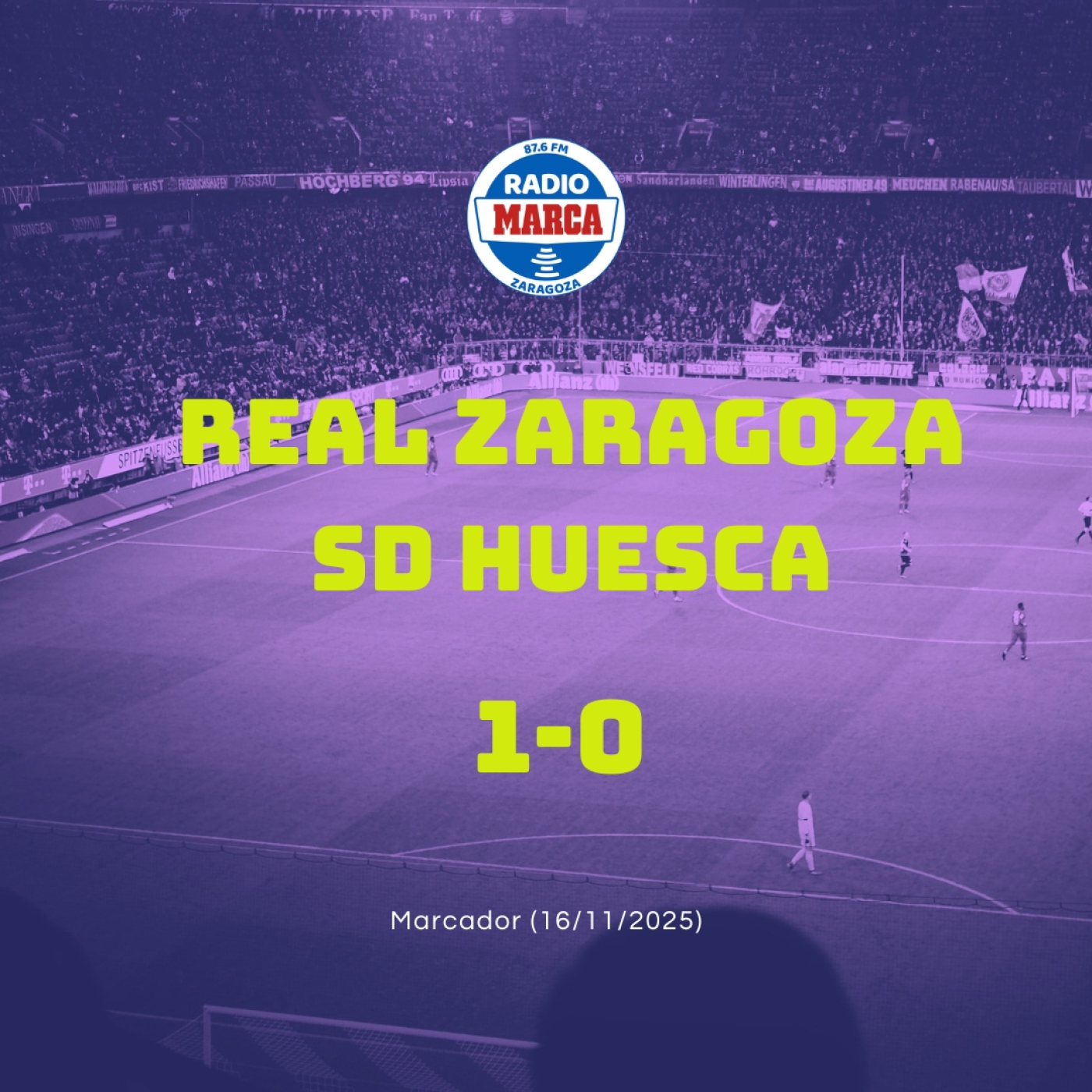 16-11-2025 - Marcador Zaragoza Partido episode artwork