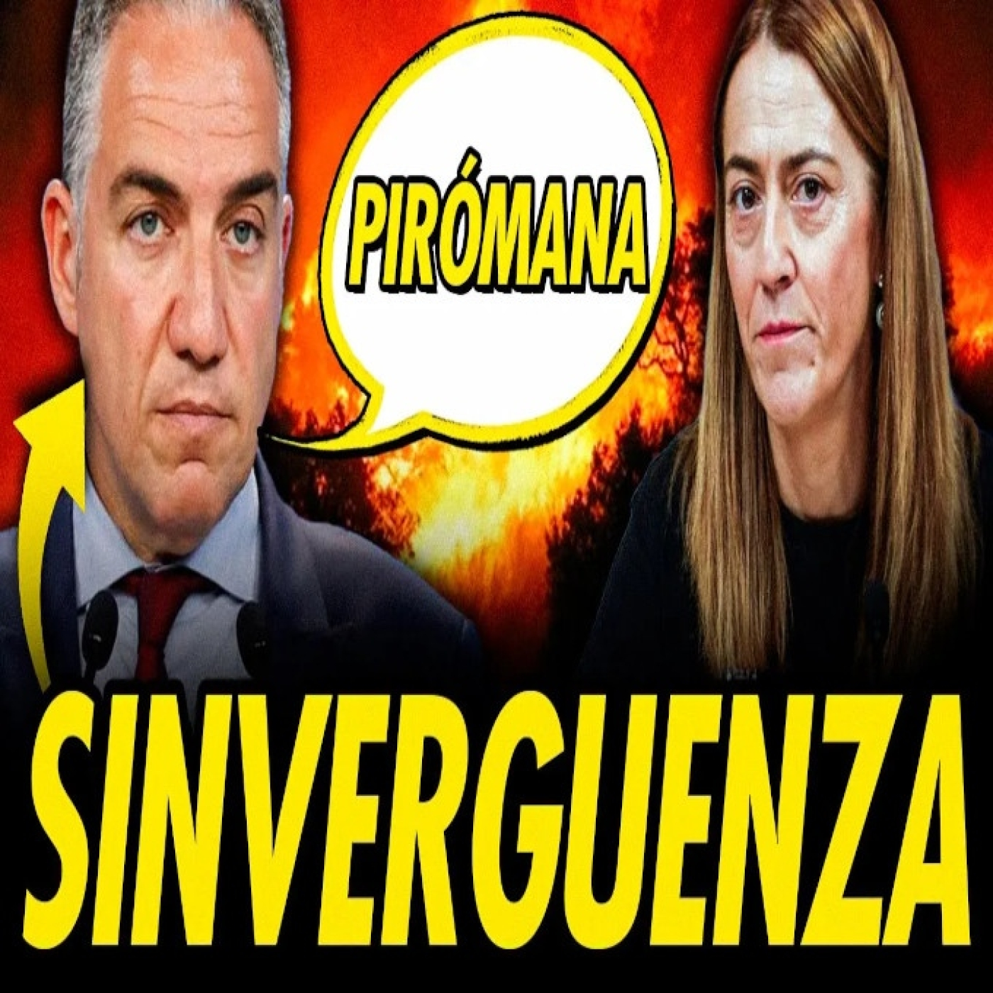 BENDODO VUELVE BRONCEADO E INSULTA A LA DIRECTORA DE PROTECCIÓN CIVIL POR LOS INCENDIOS