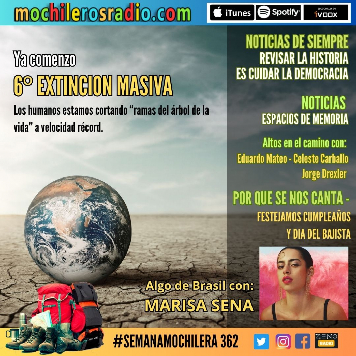 Mochileros 362 - 22 de Septiembre de 2023 episode artwork