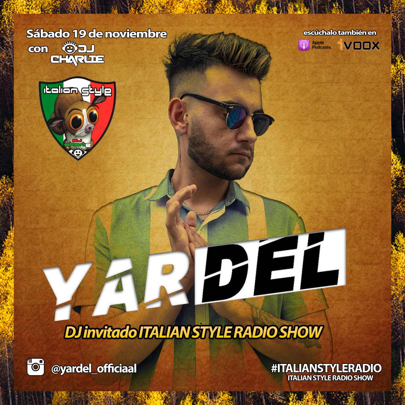 ITALIAN STYLE radio show 856 19-11-2022 episode artwork