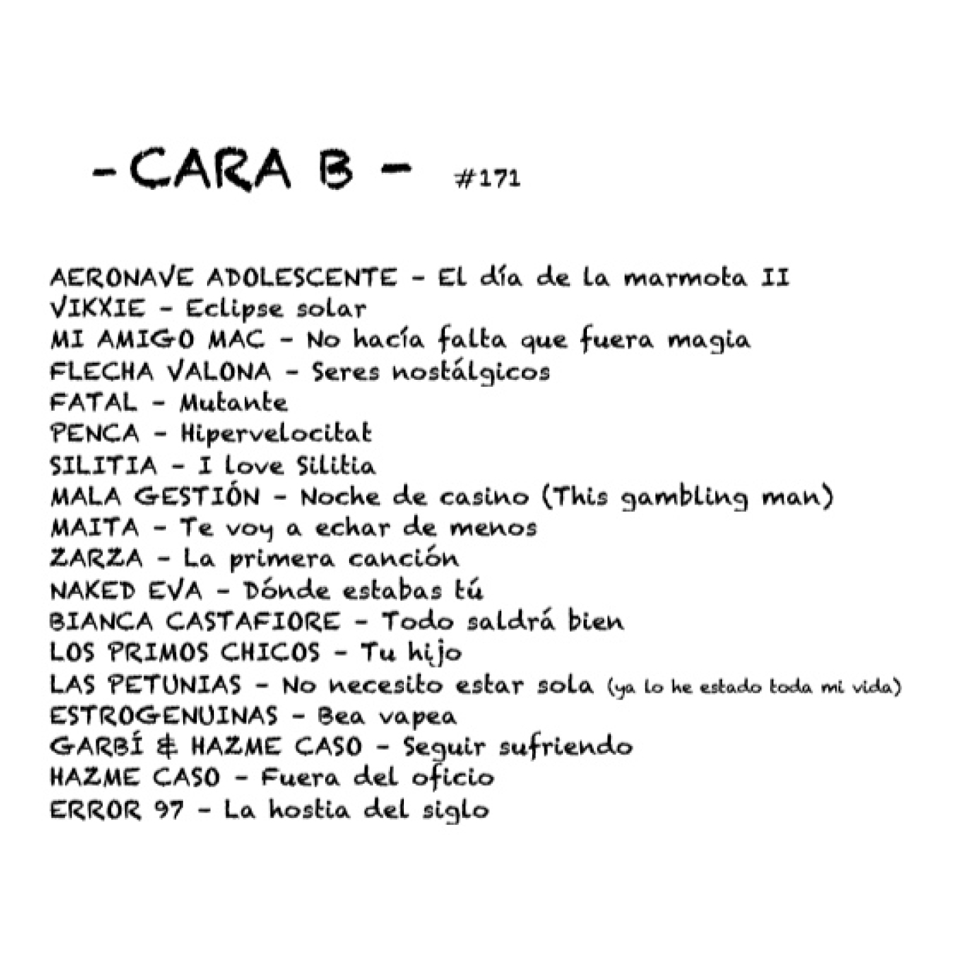 Cara B - 171