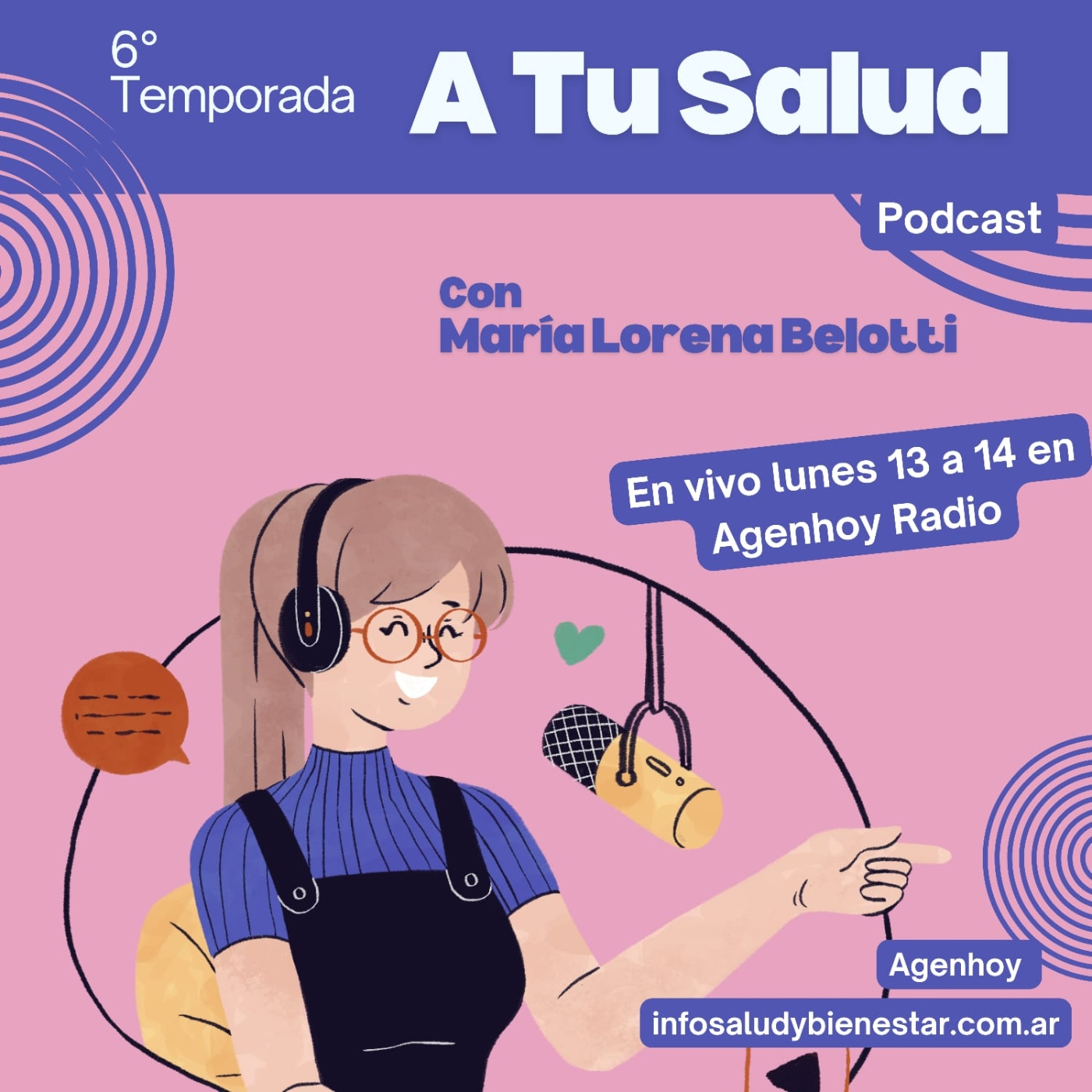 #ATuSalud Psico Eli episode artwork