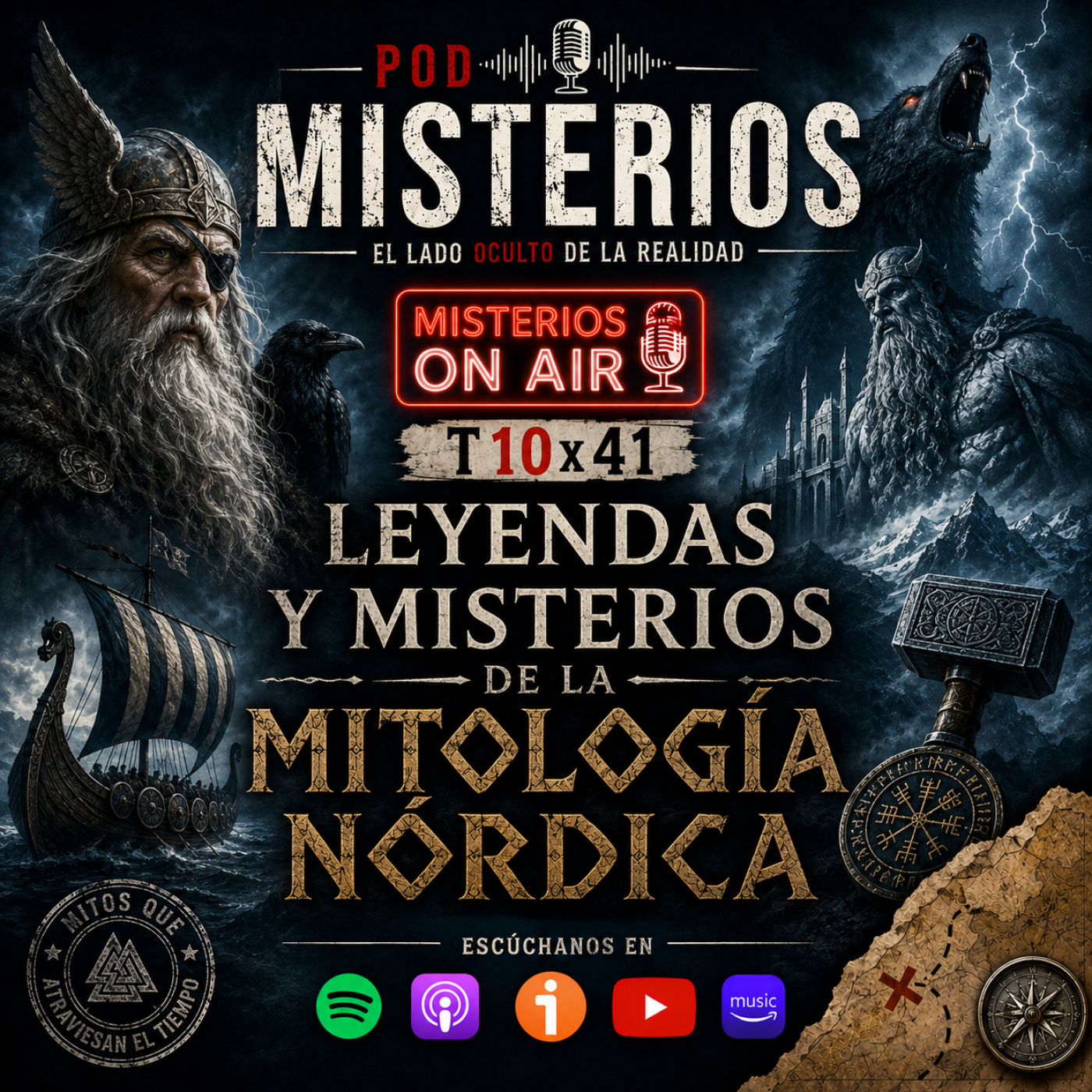 Misterios On Air T10x41: Leyendas y misterios de la mitología nórdica episode artwork