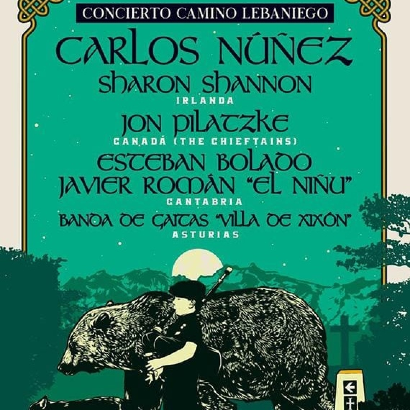 Carlos Nuñez cabeza de cartel en el concierto de camino Lebaniego en Potes y Laredo renovará Marqués de Comillas episode artwork