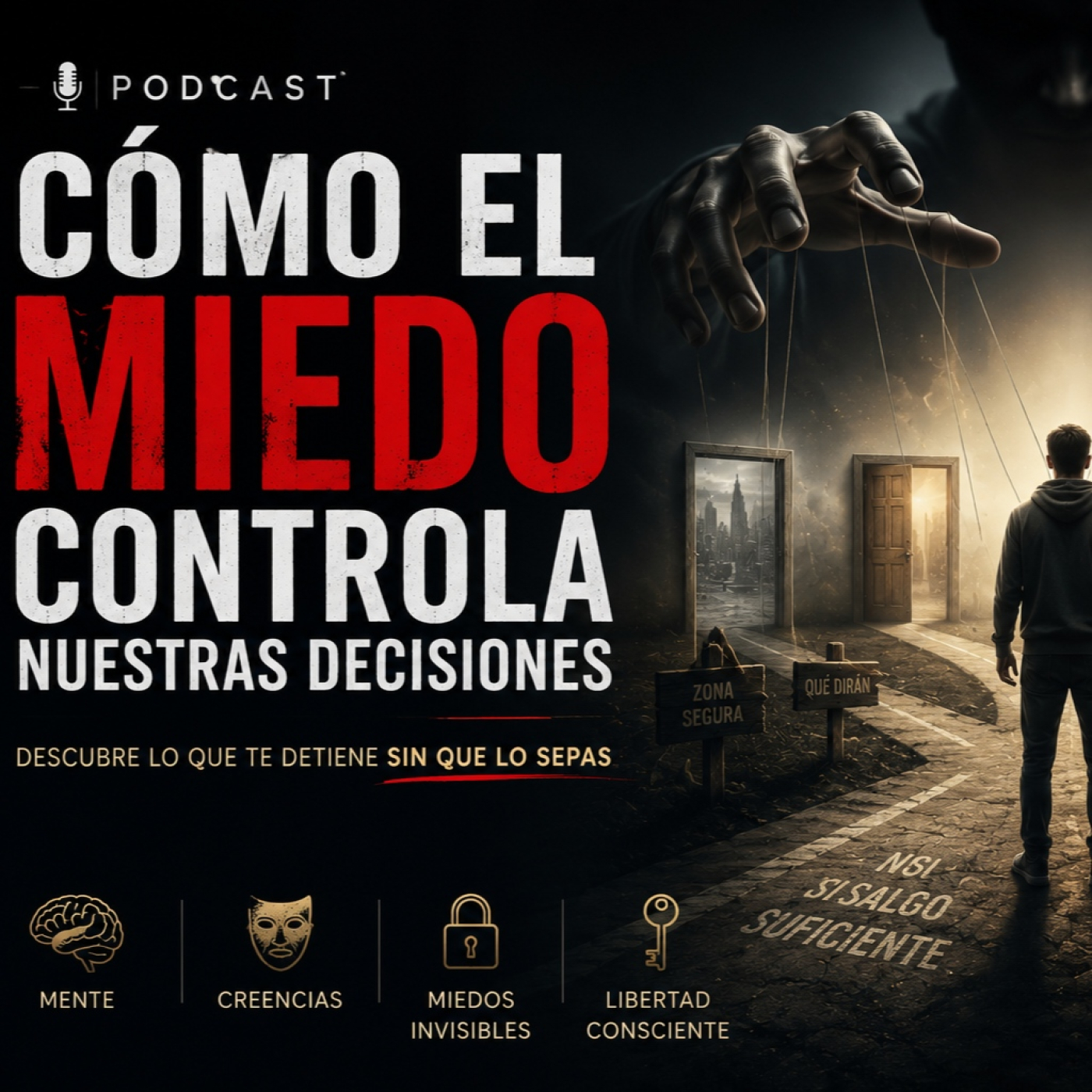 ¿CÓMO EL MIEDO CONTROLA NUESTRAS DECISIONES? episode artwork
