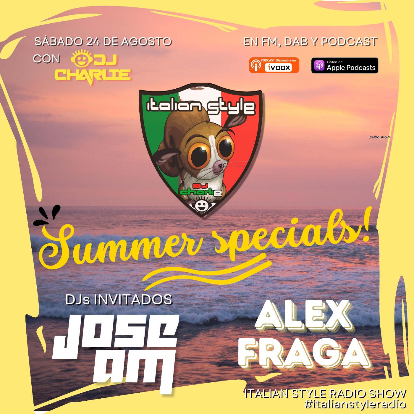ITALIAN STYLE radio show 948 24-08-2024 episode artwork