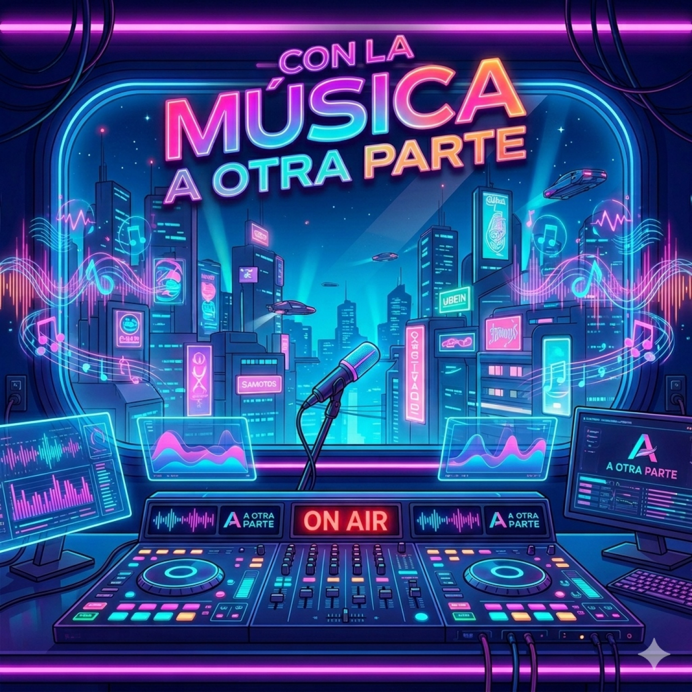 Con la música a otra parte le da voz a los oyentes y celebra el cumple de Apolonia. 11-06-2026. episode artwork