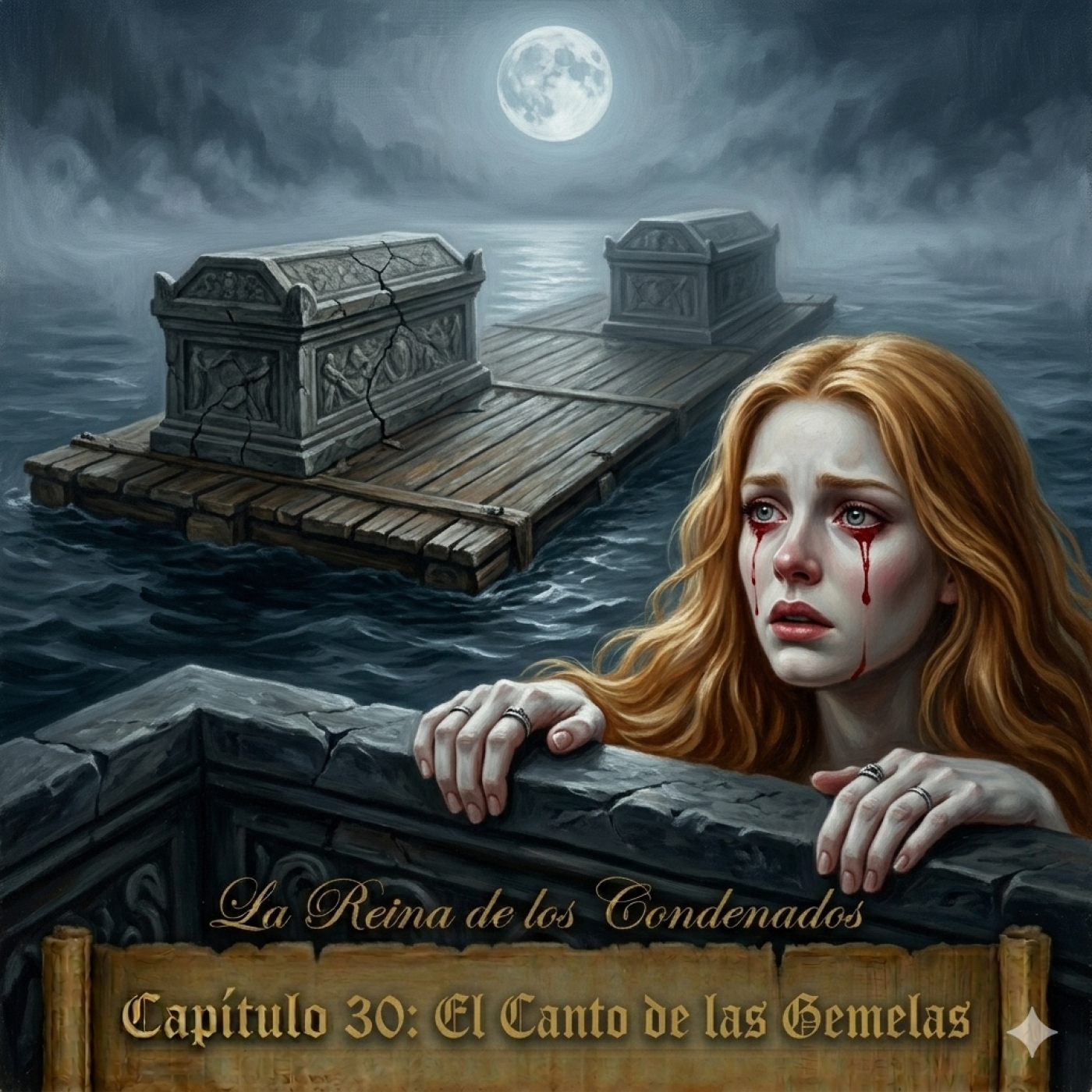 La Reina De Los Condenados - Cap.30 ​- El Destierro De Las Gemelas y El Silencio Del Ataúd episode artwork