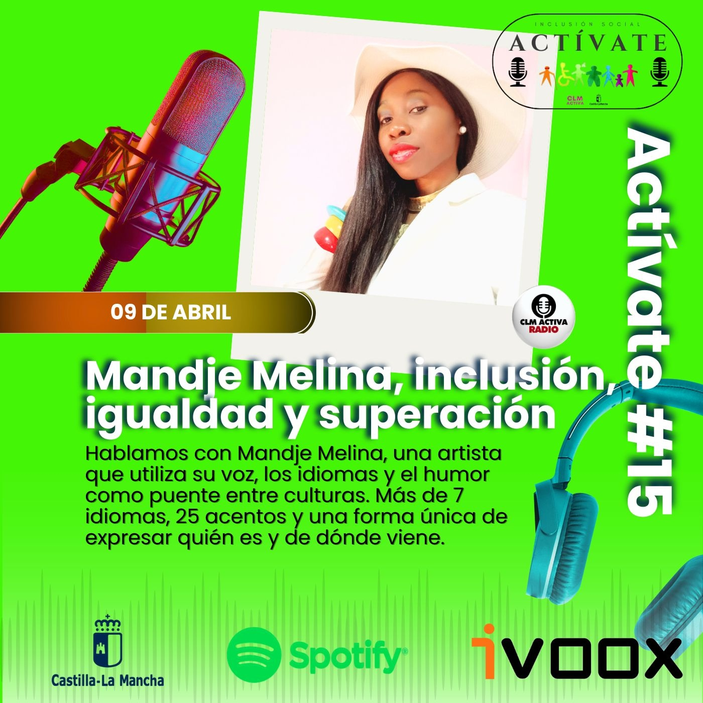 ENTREVISTA ACTIVATE   Mandje Melina: cuando la voz rompe fronteras