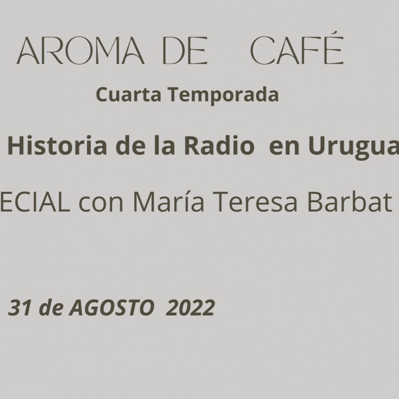 Con Aroma de Cafe