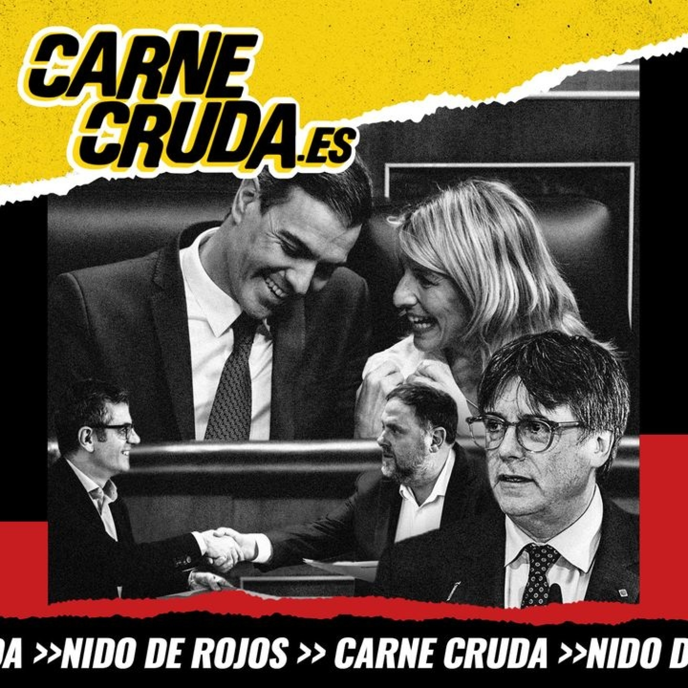 La amnistía se hace bola (NIDO DE ROJOS - CARNE CRUDA #1266)