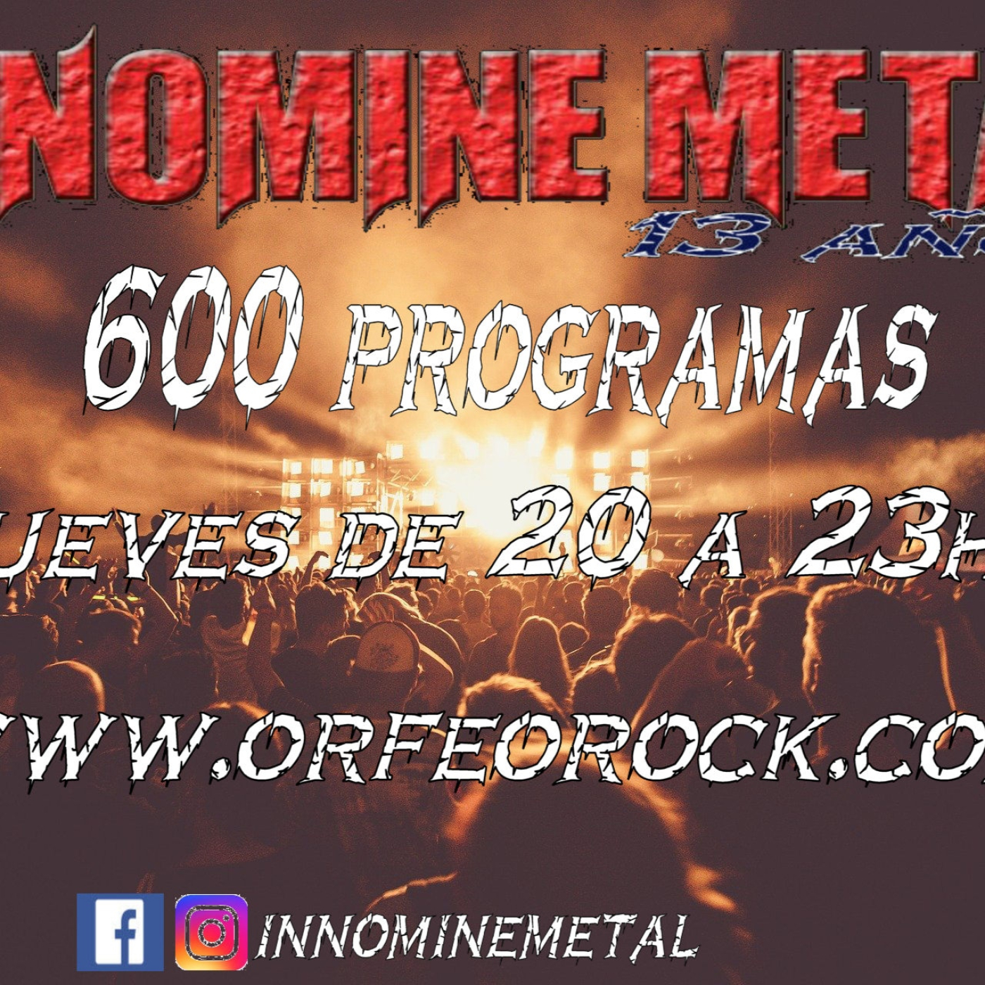 In Nomine Metal 600 - Jueves 09-12-2021 episode artwork
