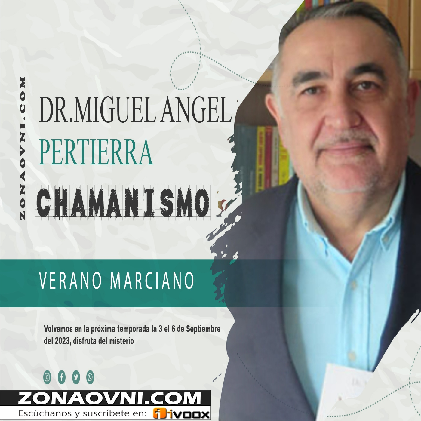 2 VERANO MARCIANO: Dr. Miguel Ángel Pertierra : El Chamanismo TAMBIÉN EN YOUTUBE - Episodio exclusivo para mecenas episode artwork