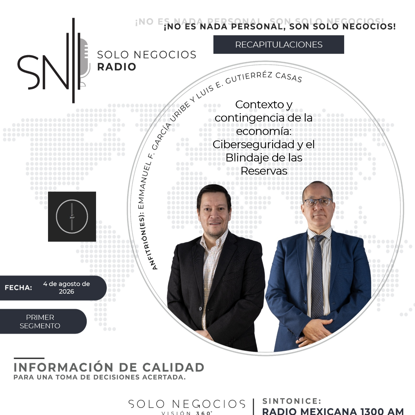 [SNR] Primer segmento de Solo Negocios Radio del 4 de agosto de 2026 episode artwork