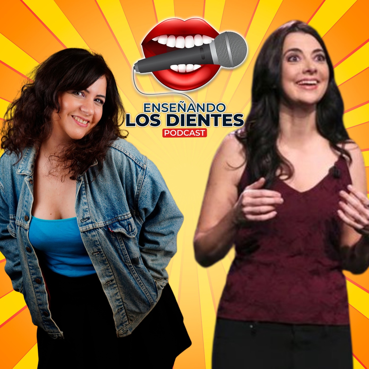 Enseñando los dientes