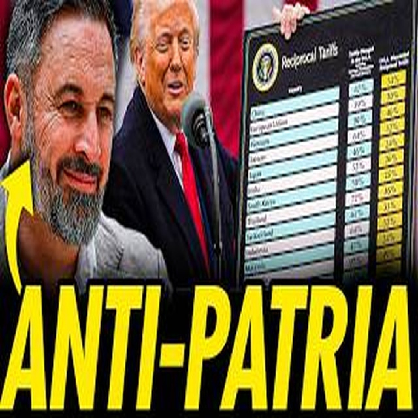 Vergonzoso: trump sube aranceles a españa y vox lo defiende